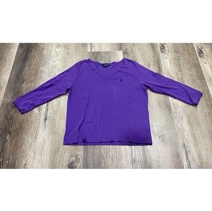 Ralph Lauren Sport Size XL Purple
